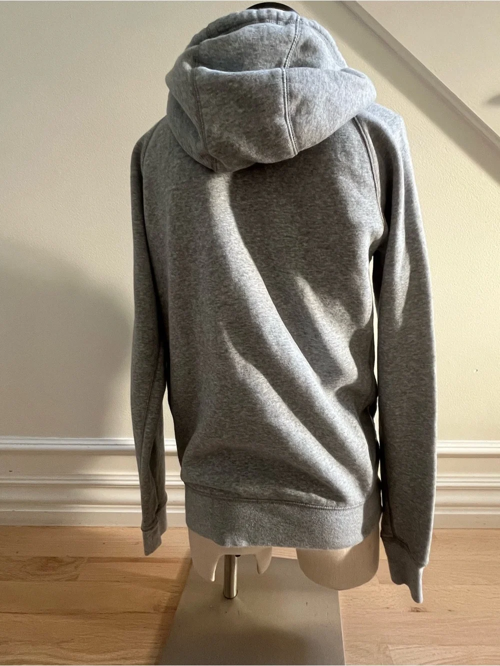 Nike Air Jordan Jumpman Grey Fleece Full-Zip Hoodie Jacket Men’s Size medium